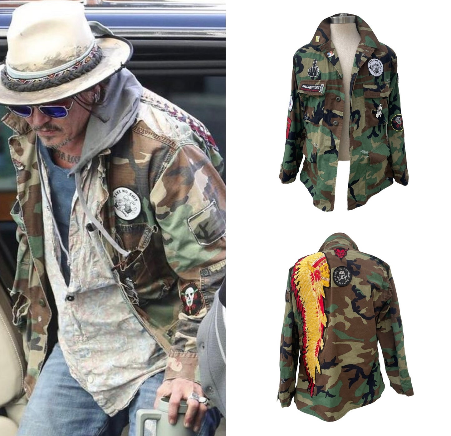 Army Jacket Johnny Depp