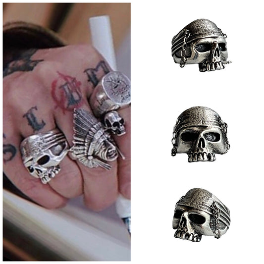 Ring Skull Pirate of the Caribbean