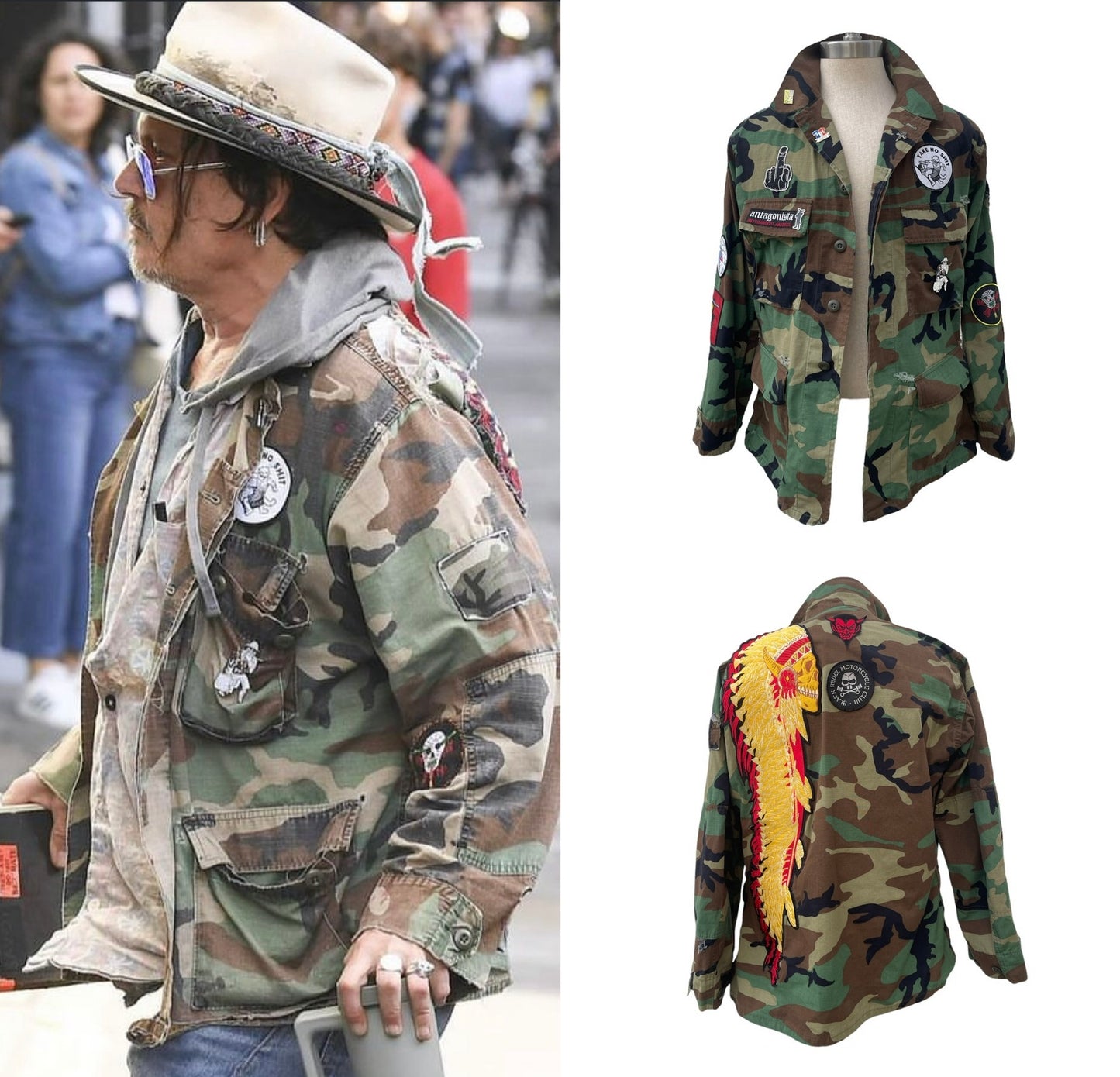 Army Jacket Johnny Depp