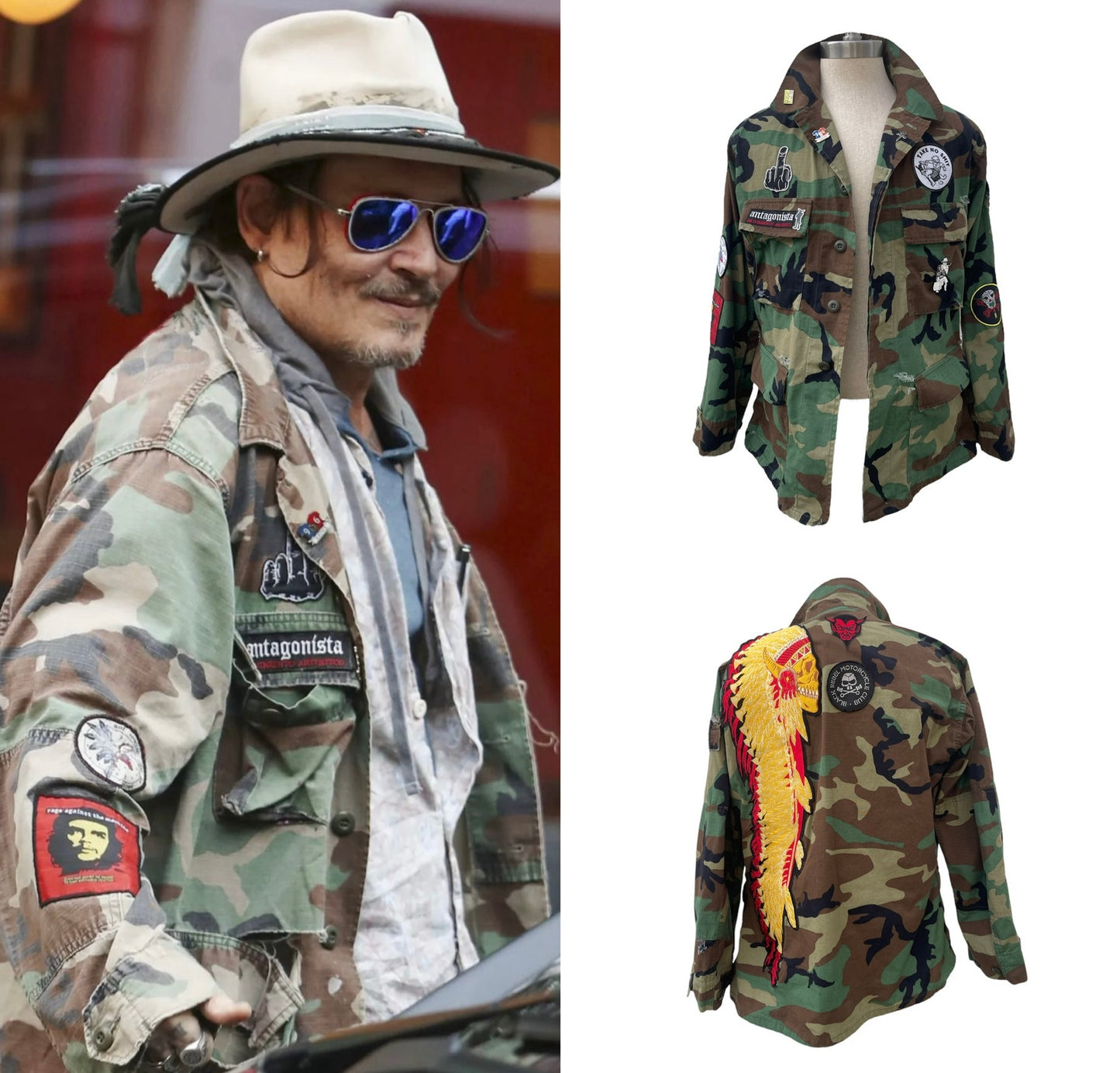 Army Jacket Johnny Depp