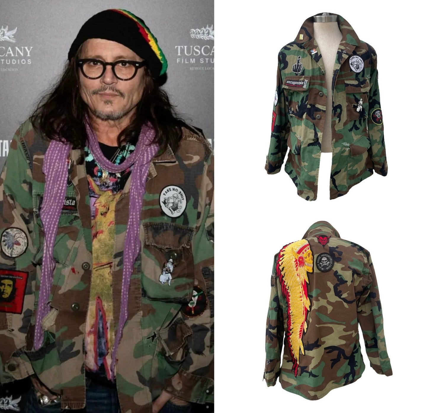 Army Jacket Johnny Depp