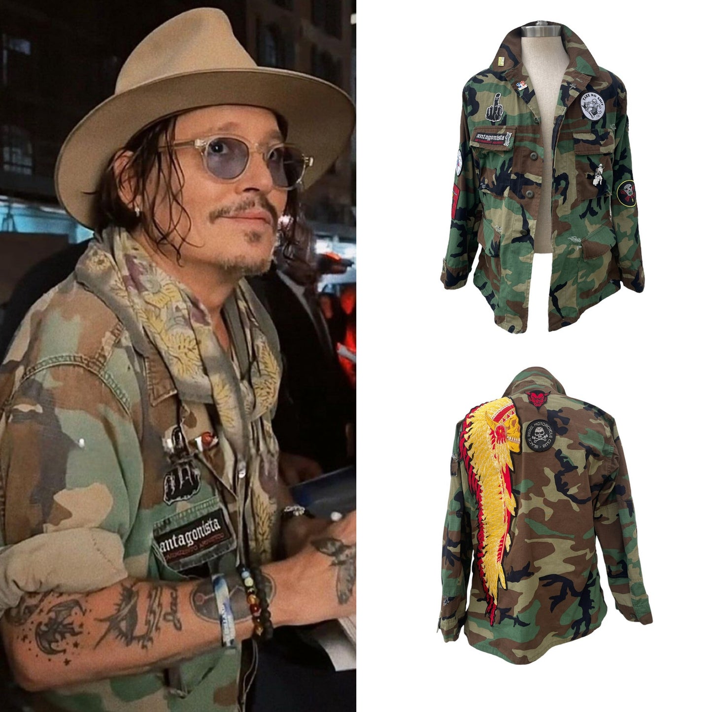 Army Jacket Johnny Depp