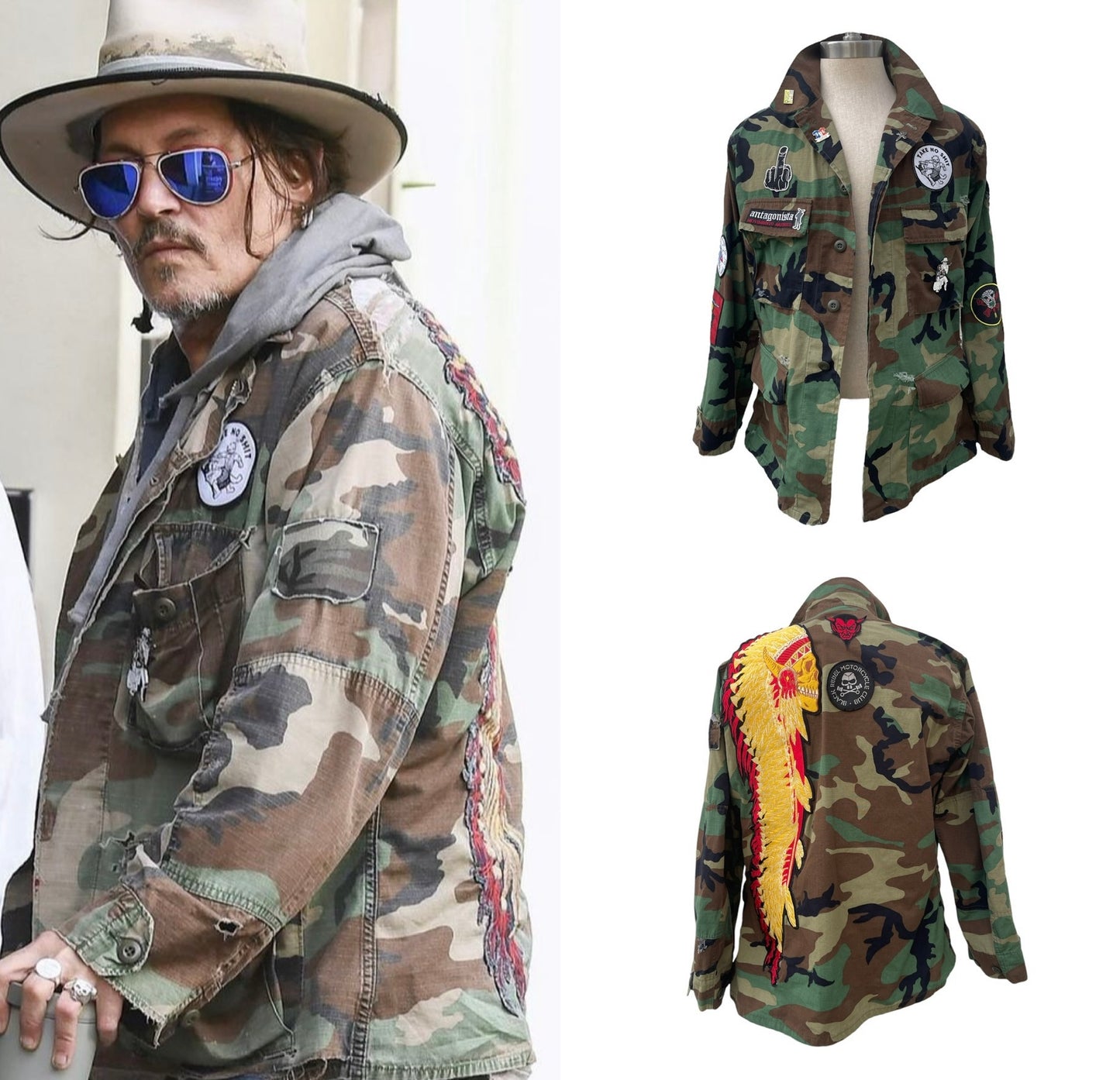 Army Jacket Johnny Depp