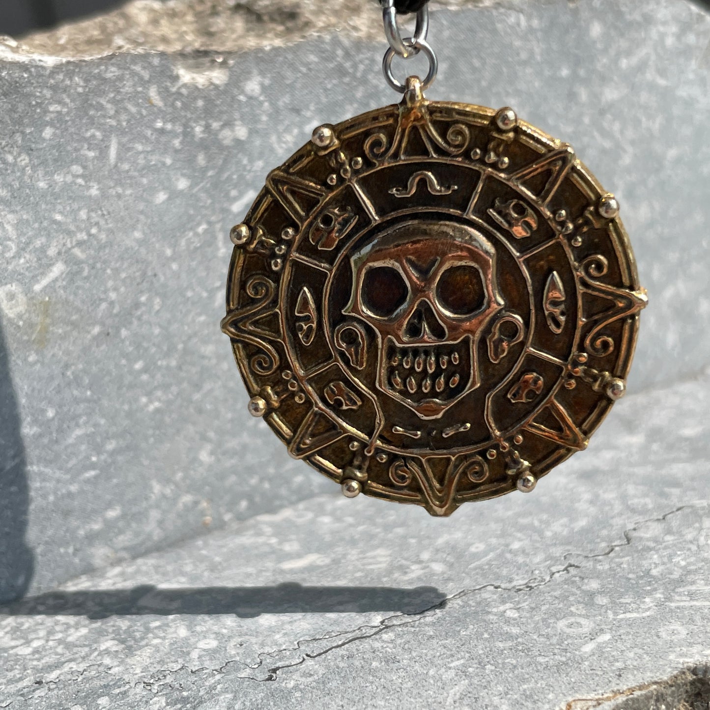 Aztec coin Double Face Pirates of the Caribbean