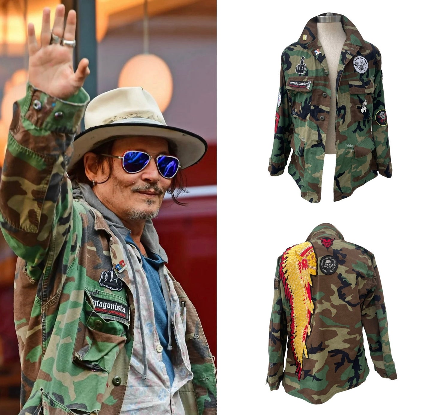 Army Jacket Johnny Depp