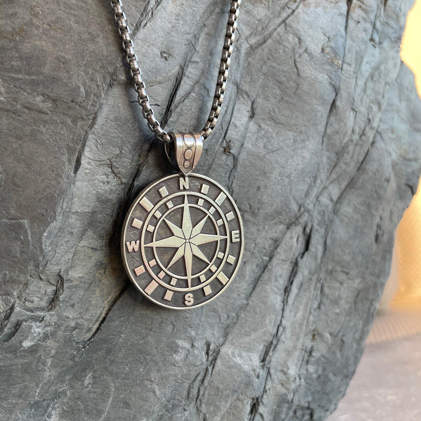 JR Compass Necklace