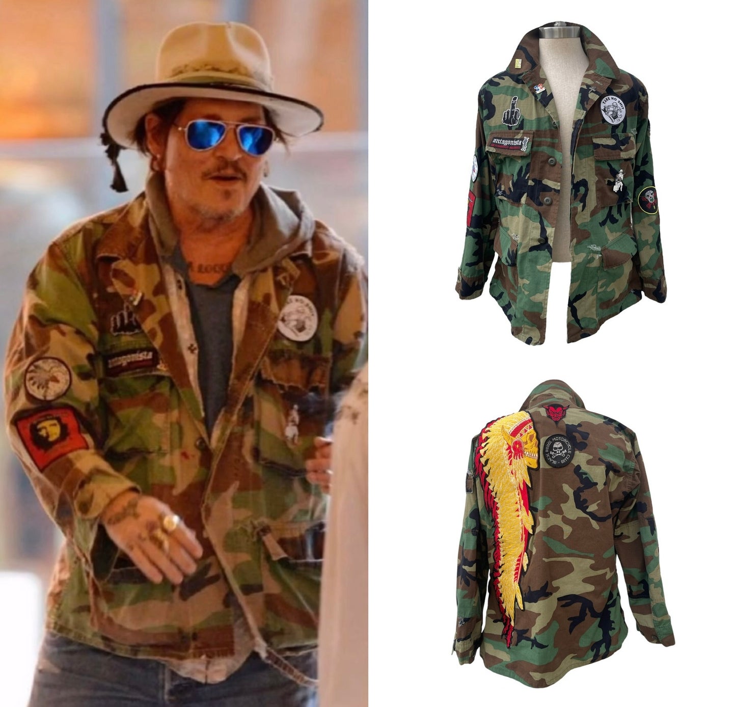 Army Jacket Johnny Depp