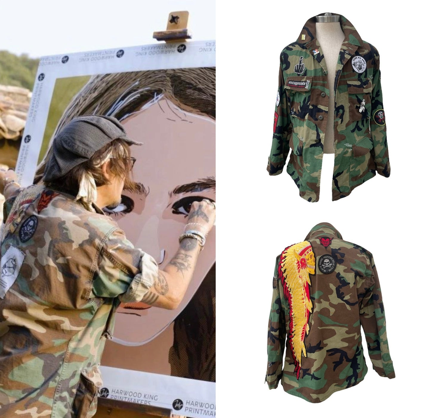 Army Jacket Johnny Depp