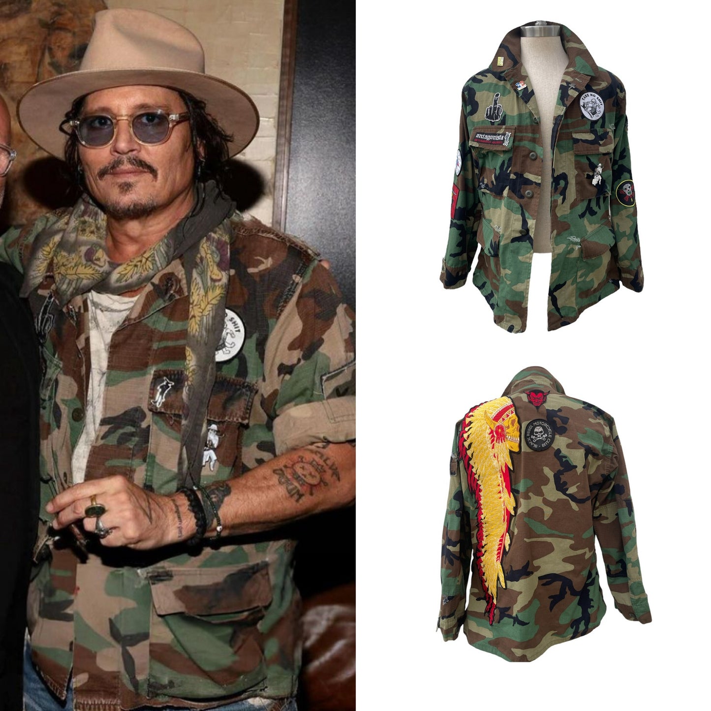 Army Jacket Johnny Depp