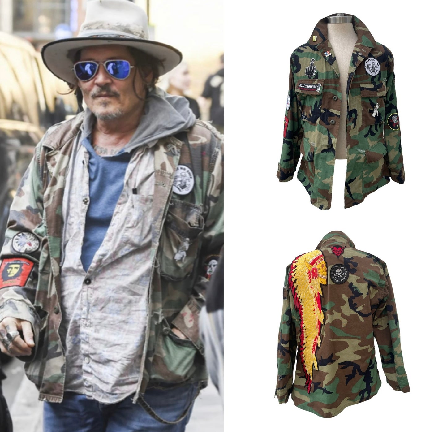 Army Jacket Johnny Depp