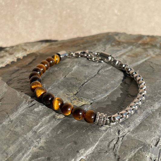 Tiger Eye Bracelet Beads Chains